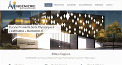 Desktop Screenshot of m-ingenierie.com